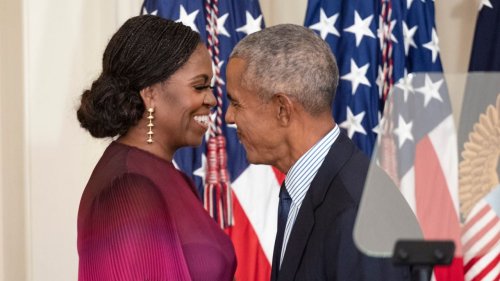 Barack and Michelle Obama Celebrate 30th Wedding Anniversary: PICS