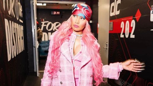 Nicki Minaj Launches a Barbie-Pink Sneaker Collaboration With Loci