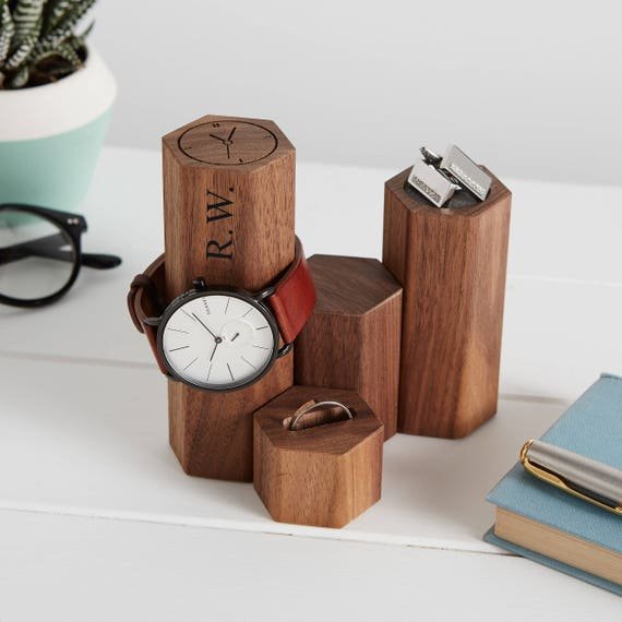 Personalized watch display stand