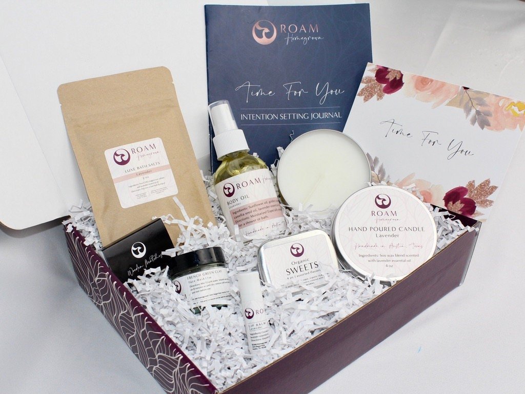 Luxurious self-care gift box