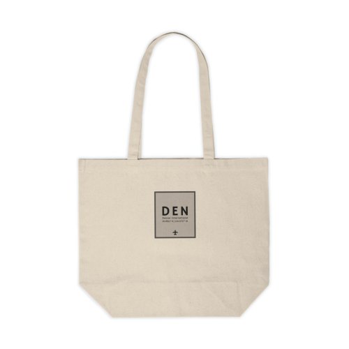 DEN Denver Airport Code Canvas Shopping Tote - Etsy