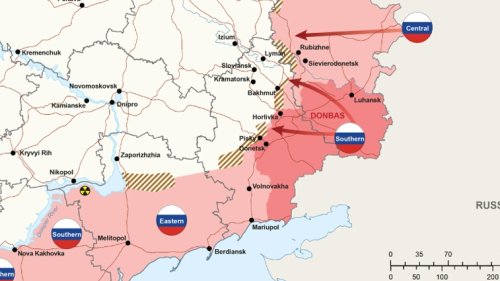 Russia shells eastern front, Ukraine says, as war aims appear to shift