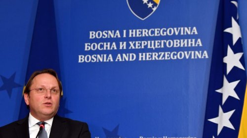 Bosnian EU candidate status possible in December if conditions met, Varhelyi says