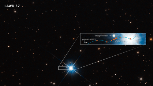 Astronomers Observe Light Bending Around An Isolated White Dwarf