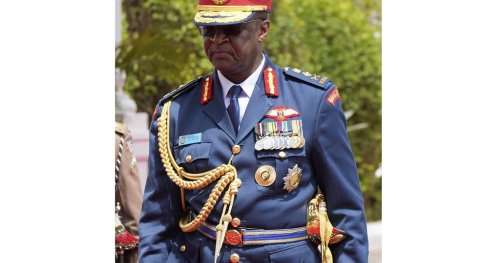 Kenya's military chief and nine others die in helicopter crash