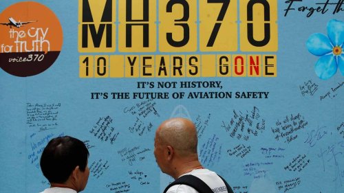 Malaysia may restart search for flight MH370 10 years after it disappeared with 239 people onboard