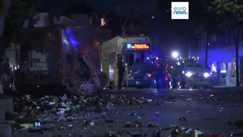 Straßenschlachten in Dresden nach Urteil gegen Lina E.