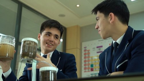 Usbekische Schüler gewinnen globalen Preis für Regenwasserprojekt gegen Wassernot auf dem Land