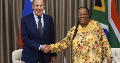 Afrique du Sud : Sergueï Lavrov vient raffermir l'axe Moscou-Pretoria