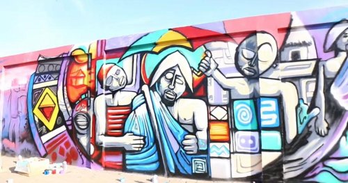 Fortnite Graffiti Covered Wall Locations Hydro 16 And Near Catty Corner Flipboard