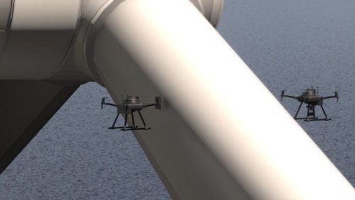 Blade runner: This new project is employing drones to check wind turbines for damage