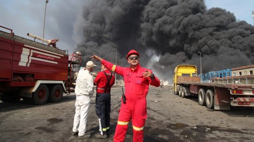 Massive explosion at Bandar Abbas port in Iran kills four and injures hundreds