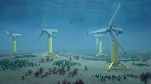 Inside the underwater turbine farm set to generate clean energy from France’s tides