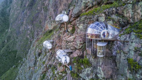 This hanging hotel in Peru isn't for the faint-hearted