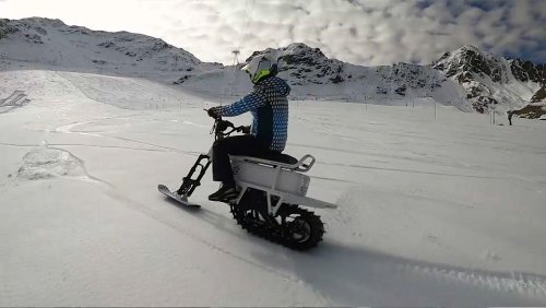 "Saubere" Moonbikes erobern die Alpen: "Man wird relativ schnell frech"