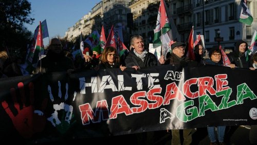 Des marches pour la Palestine en France, au Royaume-Uni et aux Etats-Unis