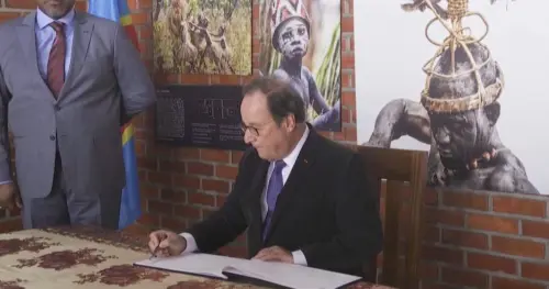 RDC : l'ex-président français Hollande demande "la fin des ingérences"