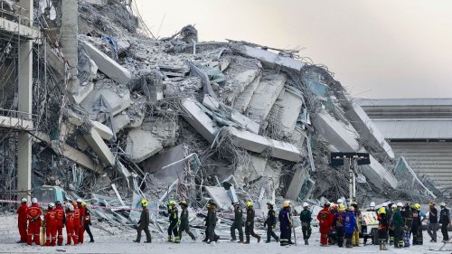 Thai-Chinese company denies ignoring safety after quake caused block to collapse
