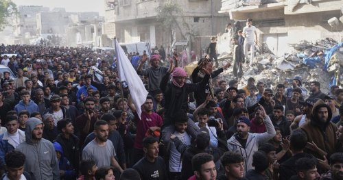 Hundreds of Palestinians take part in anti-Hamas protests in Gaza
