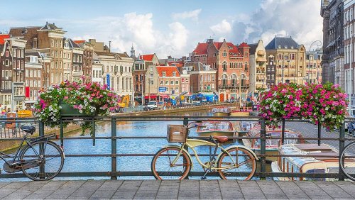 Flowery bikes, eco-living and diversity: Amsterdam paints a new vision of the city for tourists