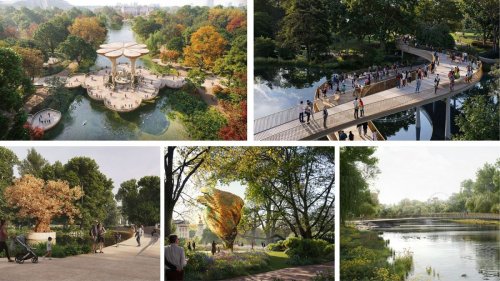 In Bildern: Endgültige Entwürfe für Königin-Elizabeth-II-Denkmal enthüllt