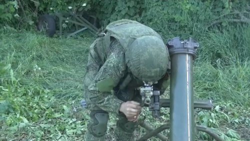 VIDEO : Russian Ministry of Defence releases footage of motorised rifle unit "combat mission"