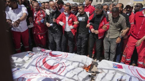 Israeli military probe into killing of 15 Palestinian medics in Gaza finds 'professional failures'