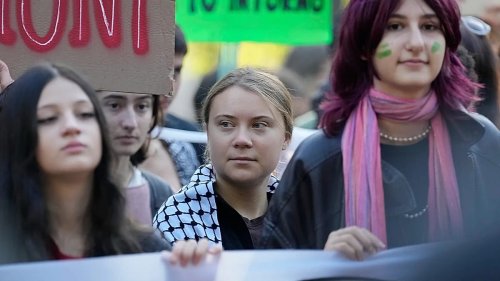 Thousands rally in Stockholm over climate crisis weeks ahead of general election | Flipboard