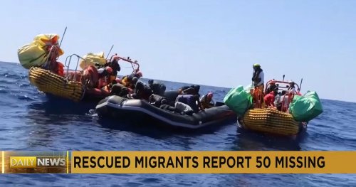 Au moins 50 migrants morts en méditerranée selon les survivants