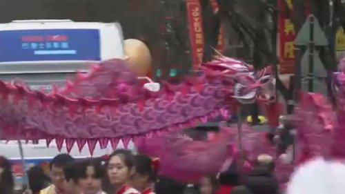 Vidéo. NO COMMENT : Paris célèbre le nouvel an chinois