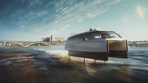 The world’s fastest electric ship is taking flight on Stockholm’s waterways next year