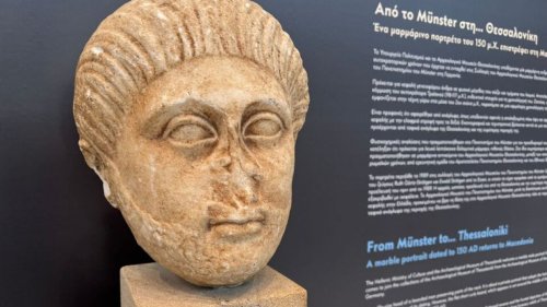 German museum repatriates ancient marble head to Greece