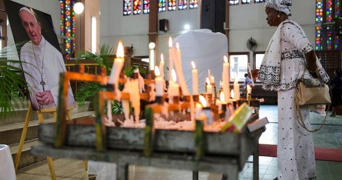 Ghanaian Catholics gather for requiem mass in Accra in honour of Pope Francis