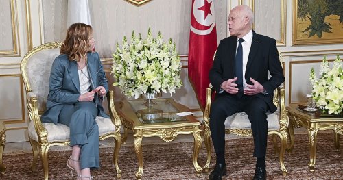 Italian PM Giorgia Meloni visits Tunisia to discuss migration