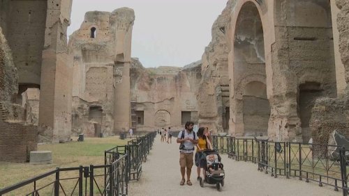 Neue antike Stätte in Caracalla-Thermen liefert Beweis für Synkretismus