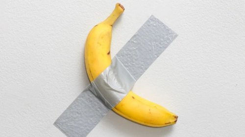 Il 20 novembre andrà all'asta la Banana di Maurizio Cattelan