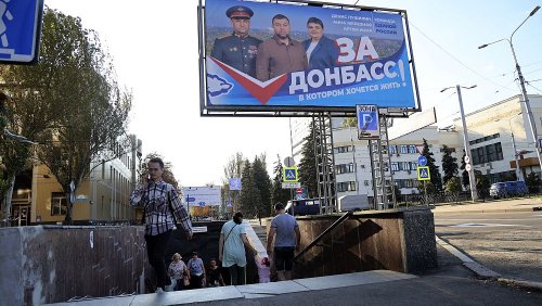 Loi martiale ou pas, la Russie organise des "élections" dans les territoires occupés ukrainiens