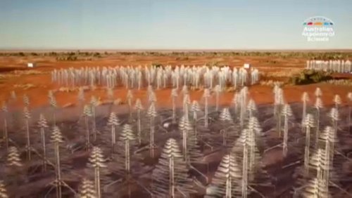 Baubeginn in Australien: Weltgrößtes Radioteleskop soll Außerirdische aufspüren können