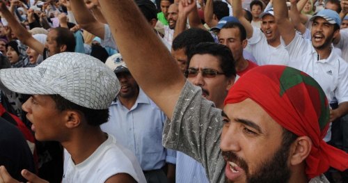 Maroc : Manifestation de soutien à la Palestine