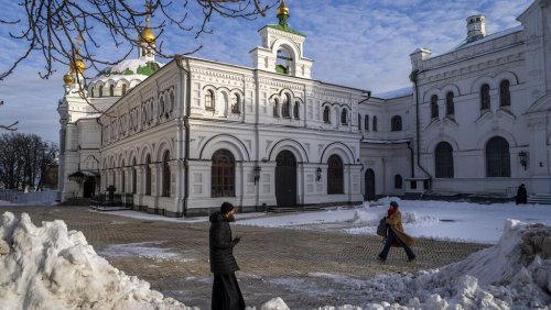 Kiewer Höhlenkloster: Mönche wehren sich gegen Zwangsräumung