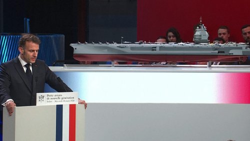 Le futur porte-avions français baptisé "France libre" par Emmanuel Macron | Flipboard