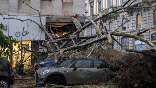 Schwere Unwetter in Norditalien: Mindestens drei Tote