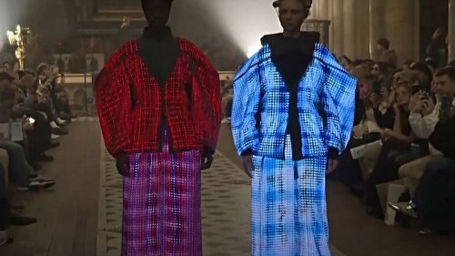 Kunihiko Morinaga: Seine Kollektion bringt Mode ins digitale Zeitalter