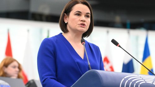 Tichanowskaja: Russlands Drohung, die NATO aus Belarus anzugreifen, sollte man Ernst nehmen