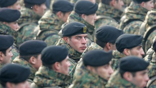 Record increase in EU military spending amid 'demanding times'