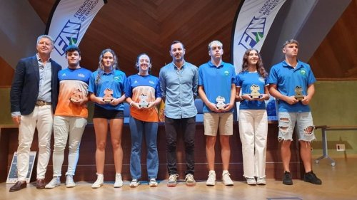 La Diputación de Huelva premia a los mejores del Circuito Provincial de Aguas Abiertas y planea ampliar el calendario