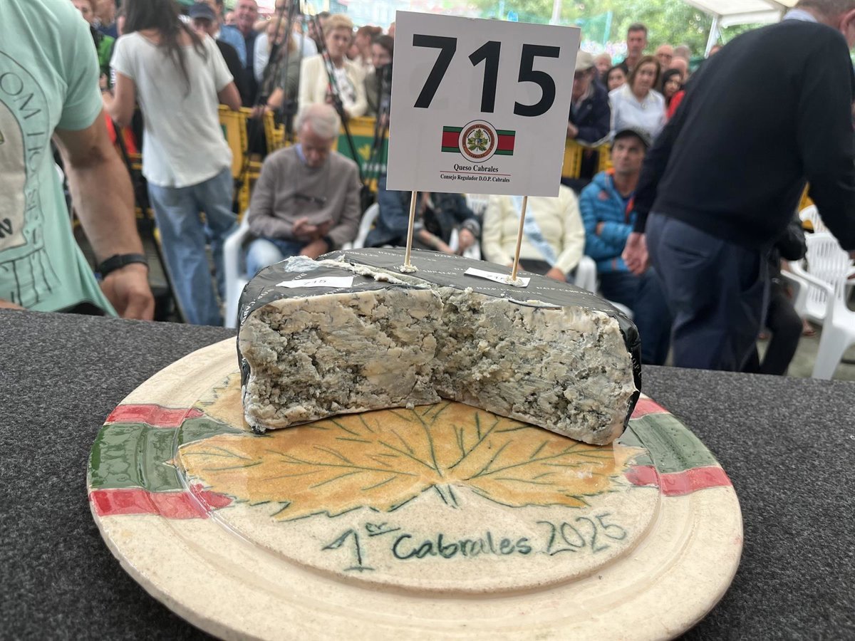 Nuevo Récord Guinness: El mejor Queso Cabrales del mundo, subastado por 37.000 euros