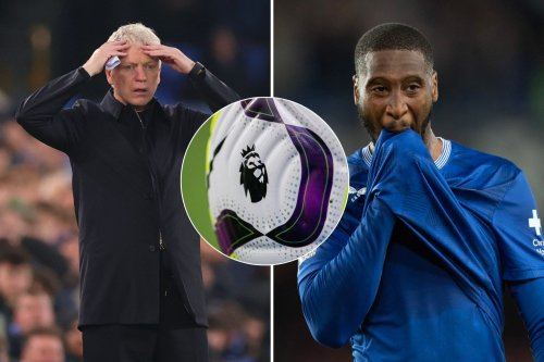 David Moyes and Everton will be shaking their heads as Premier League share more bad news