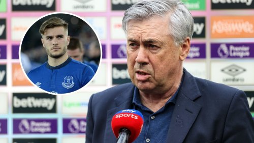 Luke Garbutt shares how he really felt when former Everton boss Carlo Ancelotti said he didn’t know who he was