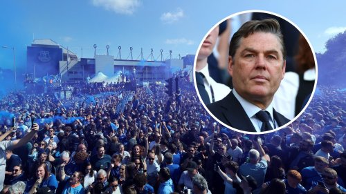 How the Everton fans reacted after spotting Richard Masters arriving at Goodison Park